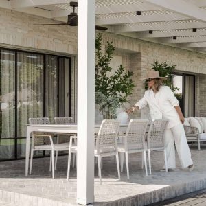 ריצוף בריק סילבר טרוורטין