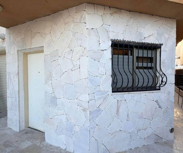 טאסוס שטוח לבן